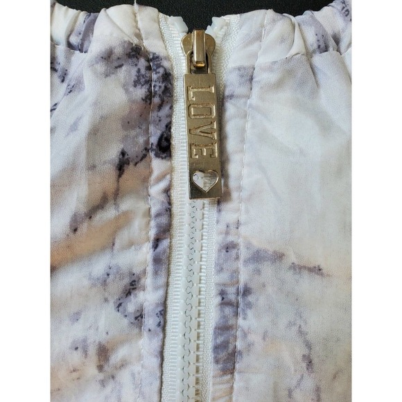 Love Love Love Women's White Polyester Long Sleeve Top & Pant 2 Pc's Medium - Picture 5 of 15